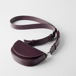 Zara Oval Mini Crossbody Bag